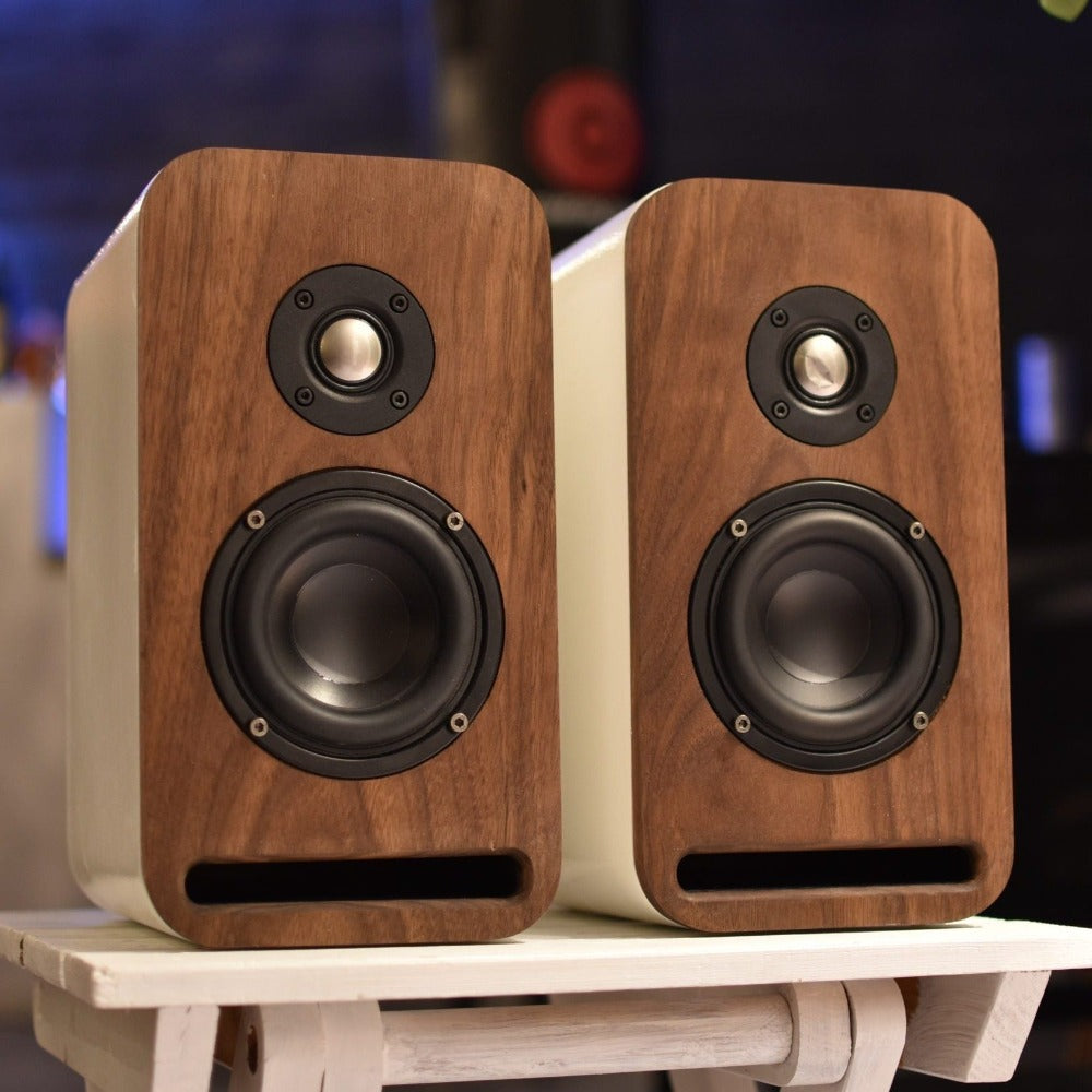 Passive Bookshelf Best Budget Active Bookshelf Speakers Bookshelf